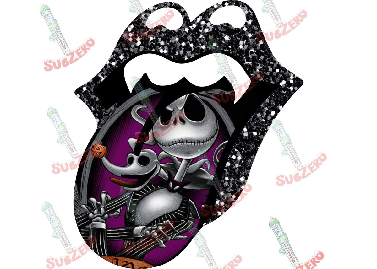 Scary Movie Nightmare Before Christmas Glass Can 16oz - Sublimation Design  - Sublimation Design – Designs by Noelly