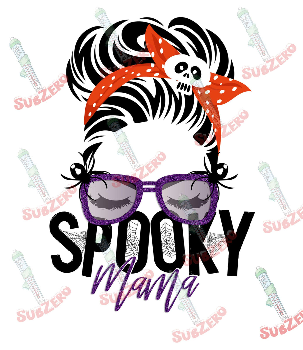 Sublimation Print Design Halloween Ready to Press Heat Transfer